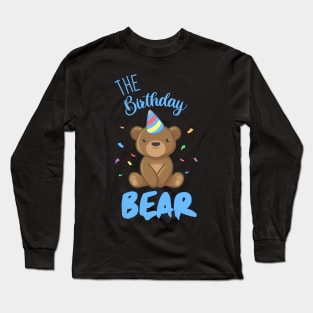 The Birthday Bear Long Sleeve T-Shirt